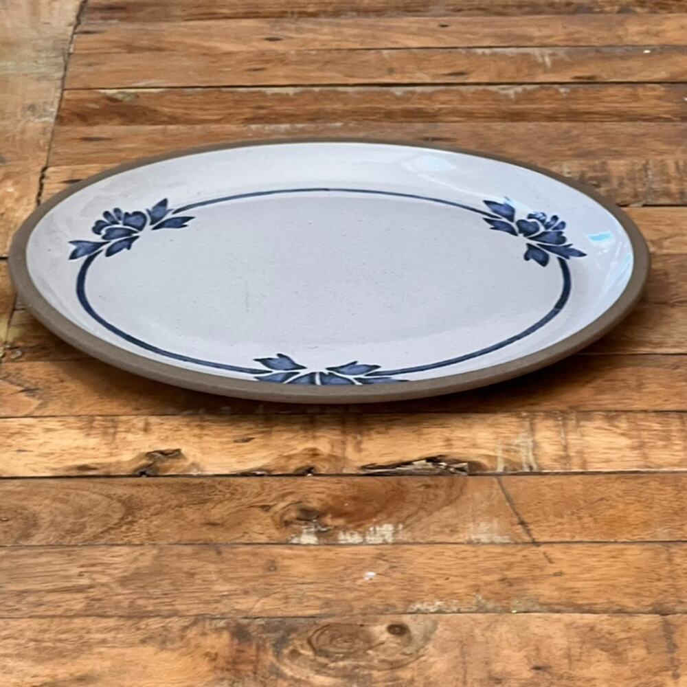 Midwinter Stoneware Stonehenge Blue Print Serving Plate" 11.5" Made In England